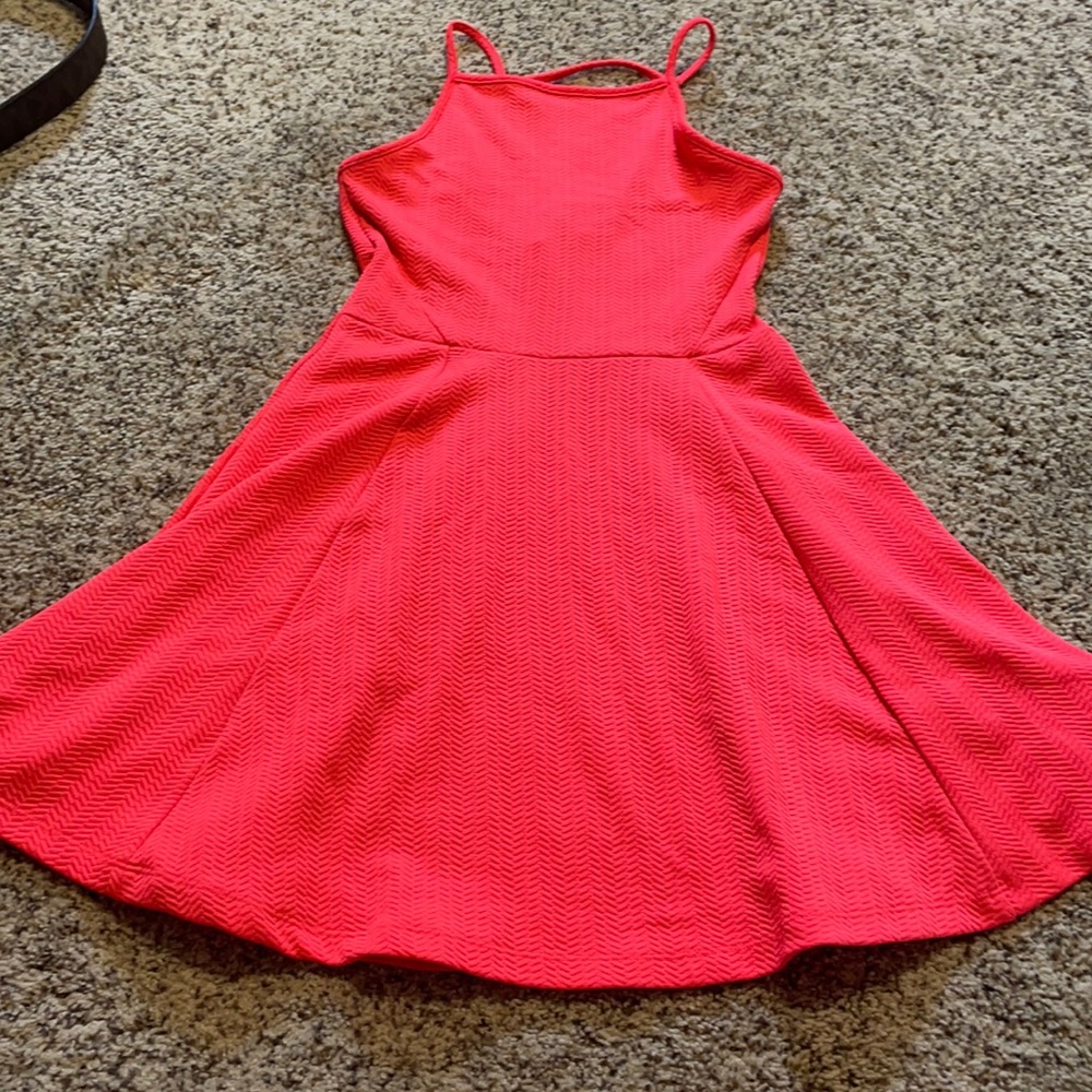 pink formal dress